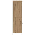 HKH Aparador Alto en Madera Procesada con 2 Puertas - Roble Artesanal