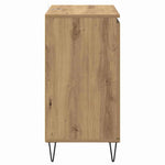 HKH Aparador industrial en madera procesada con 2 puertas - Roble artesanal