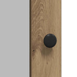 HKH Aparador Moderno de Madera Procesada con 2 Puertas - Roble Artesanal