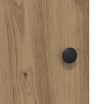 HKH Aparador Moderno de Madera Procesada con 2 Puertas - Roble Artesanal