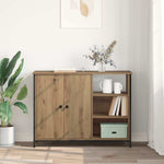 HKH Aparador Moderno de Madera Procesada con 2 Puertas - Roble Artesanal