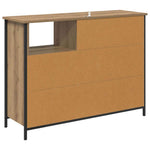 HKH Aparador Moderno de Madera Procesada con 2 Puertas - Roble Artesanal