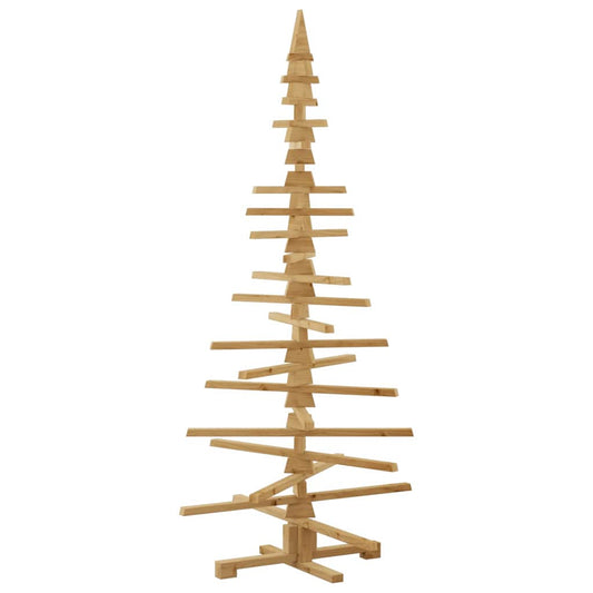 HKH Árvore de Natal de Madeira com Suporte - Castanho
