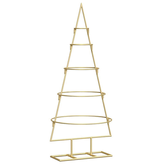 HKH Árvore de Natal de Ouro Aço com Revestimento em Pó em Metal