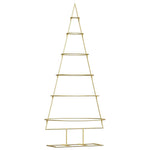 HKH Árvore de Natal de Ouro Aço com Revestimento em Pó em Metal