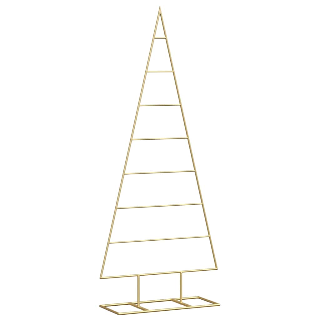 HKH Árvore de Natal de Ouro Aço com Revestimento em Pó em Metal