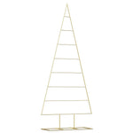HKH Árvore de Natal de Ouro Aço com Revestimento em Pó em Metal