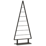 HKH Árvore de Natal de com Suporte Preto Aço em Metal