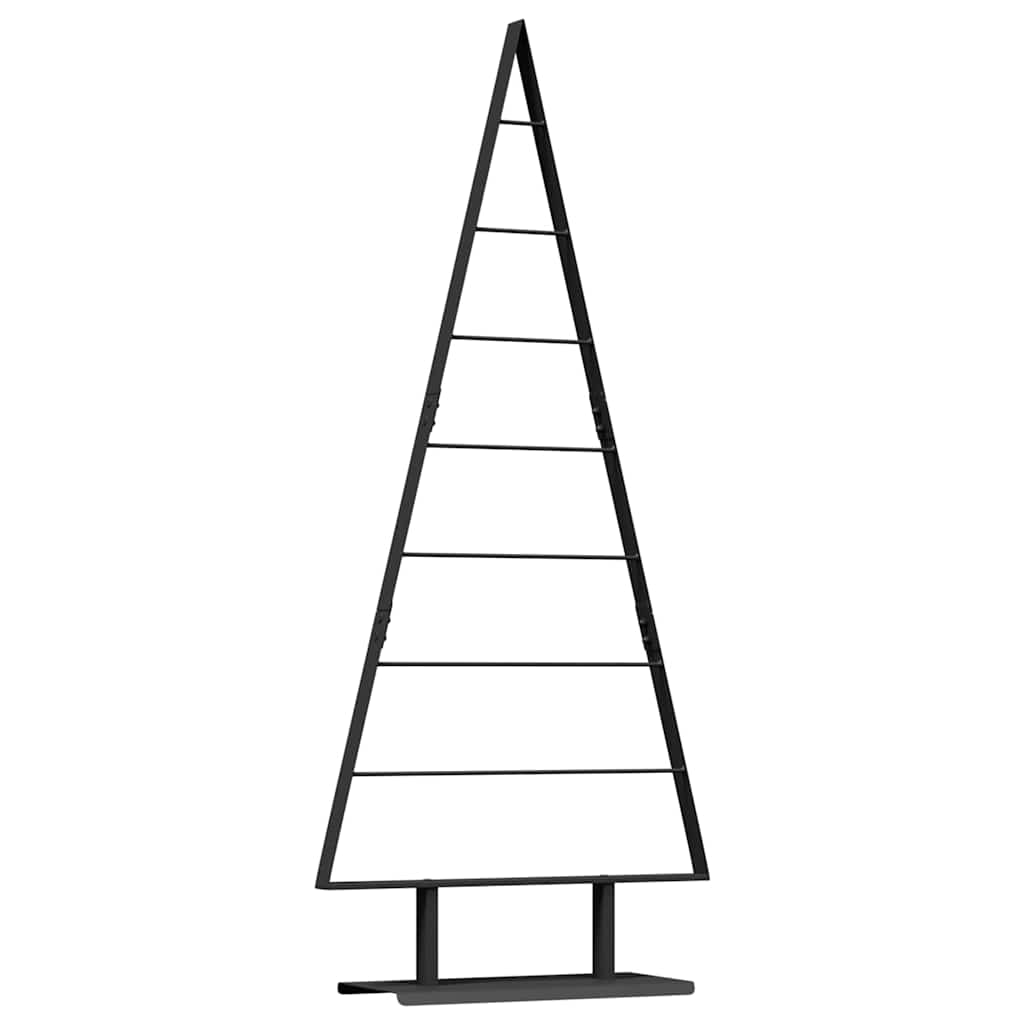 HKH Árvore de Natal de com Suporte Preto Aço em Metal