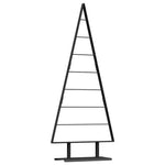 HKH Árvore de Natal de com Suporte Preto Aço em Metal