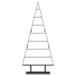 HKH Árvore de Natal de com Suporte Preto Aço em Metal