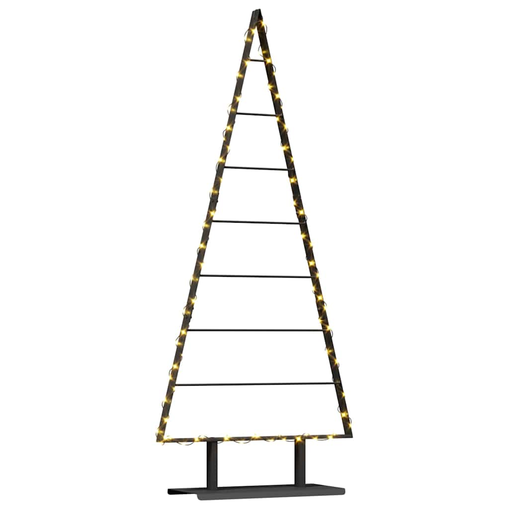 HKH Árvore de Natal de com Suporte Preto Aço em Metal