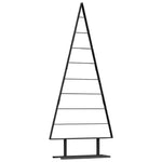 HKH Árvore de Natal de com Suporte Preto Aço em Metal