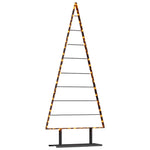 HKH Árvore de Natal de com Suporte Preto Aço em Metal