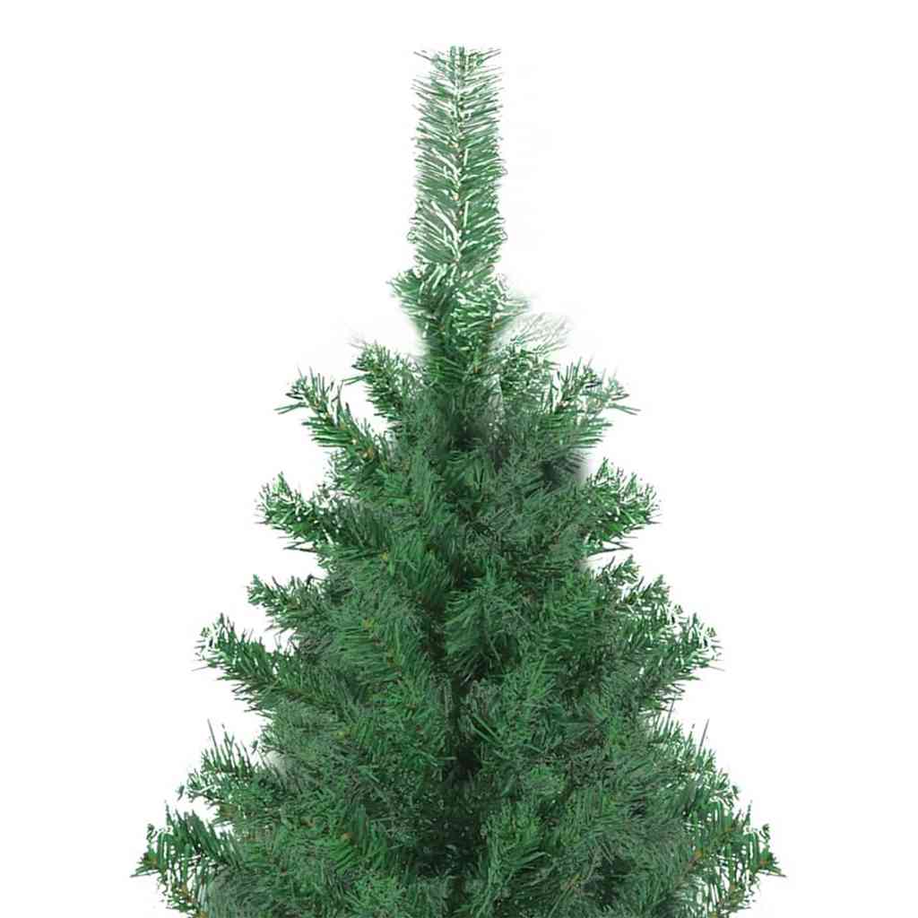 HKH Árvore de Natal com Luzes Decorativas de Corda Verde em PVC