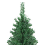 HKH Árvore de Natal com Luzes Decorativas de Corda Verde em PVC