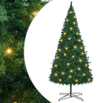 HKH Árvore de Natal com Luzes Decorativas de Corda Verde em PVC