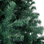 HKH Árvore de Natal Artificial Pré-Iluminada Verde em PVC