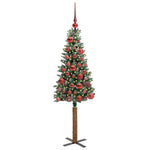 HKH Árvore de Natal Slim com 150 Leds e Branco - Verde