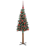 HKH Árvore de Natal Slim com 150 Leds e Branco - Verde