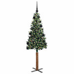 HKH Árvore de Natal Slim com 150 Leds e Branco - Verde