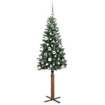 HKH Árvore de Natal Slim com 150 Leds e Branco - Verde