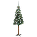 HKH Árvore de Natal Slim com 150 Leds e Branco - Verde