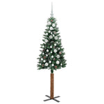 HKH Árvore de Natal Slim com 150 Leds e Branco - Verde