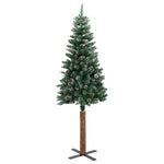 HKH Árvore de Natal Slim com 150 Leds e Branco - Verde