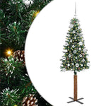 HKH Árvore de Natal Slim com 150 Leds e Branco - Verde