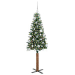 HKH Árvore de Natal Slim com 150 Leds e Branco - Verde
