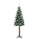 HKH Árvore de Natal Slim com 150 Leds e Branco - Verde
