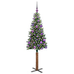 HKH Árvore de Natal Slim com 150 Leds e Branco - Verde
