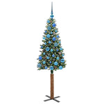 HKH Árvore de Natal Slim com 150 Leds e Branco - Verde