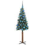 HKH Árvore de Natal Slim com 150 Leds e Branco - Verde