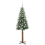 HKH Árvore de Natal Slim com 300 Leds e Branco - Verde
