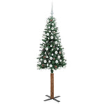 HKH Árvore de Natal Slim com 300 Leds e Branco - Verde