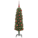 HKH Árvore de Natal Artificial Verde em Aço e PVC