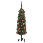 HKH Árvore de Natal Artificial Verde em Aço e PVC