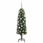 HKH Árvore de Natal Artificial Verde em Aço e PVC