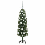HKH Árvore de Natal Artificial Verde em Aço e PVC