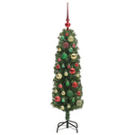 HKH Árvore de Natal Artificial Verde em Aço e PVC