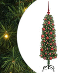 HKH Árvore de Natal Artificial Verde em Aço e PVC