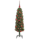 HKH Árvore de Natal Artificial Verde em Aço e PVC