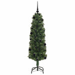 HKH Árvore de Natal Artificial Verde em Aço e PVC
