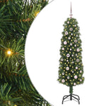 HKH Árvore de Natal Artificial Verde em Aço e PVC