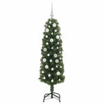 HKH Árvore de Natal Artificial Verde em Aço e PVC