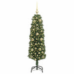 HKH Árvore de Natal Artificial Verde em Aço e PVC
