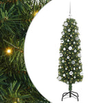 HKH Árvore de Natal Artificial Verde em Aço e PVC
