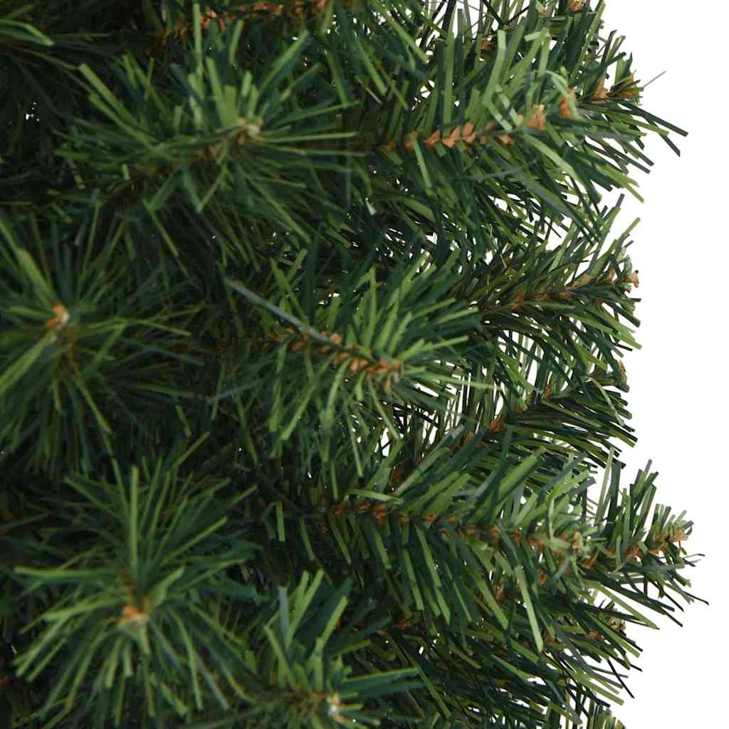 HKH Árvore de Natal Artificial Verde em Aço e PVC